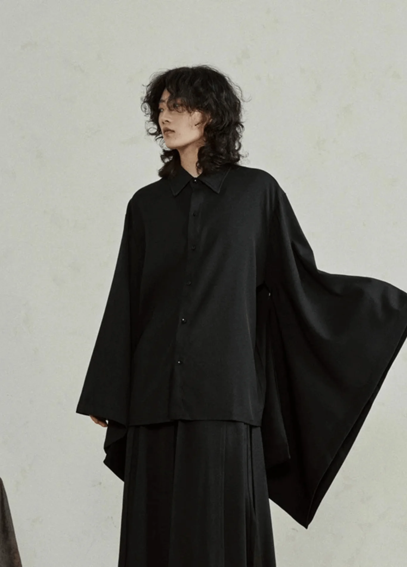Kimono noir femme